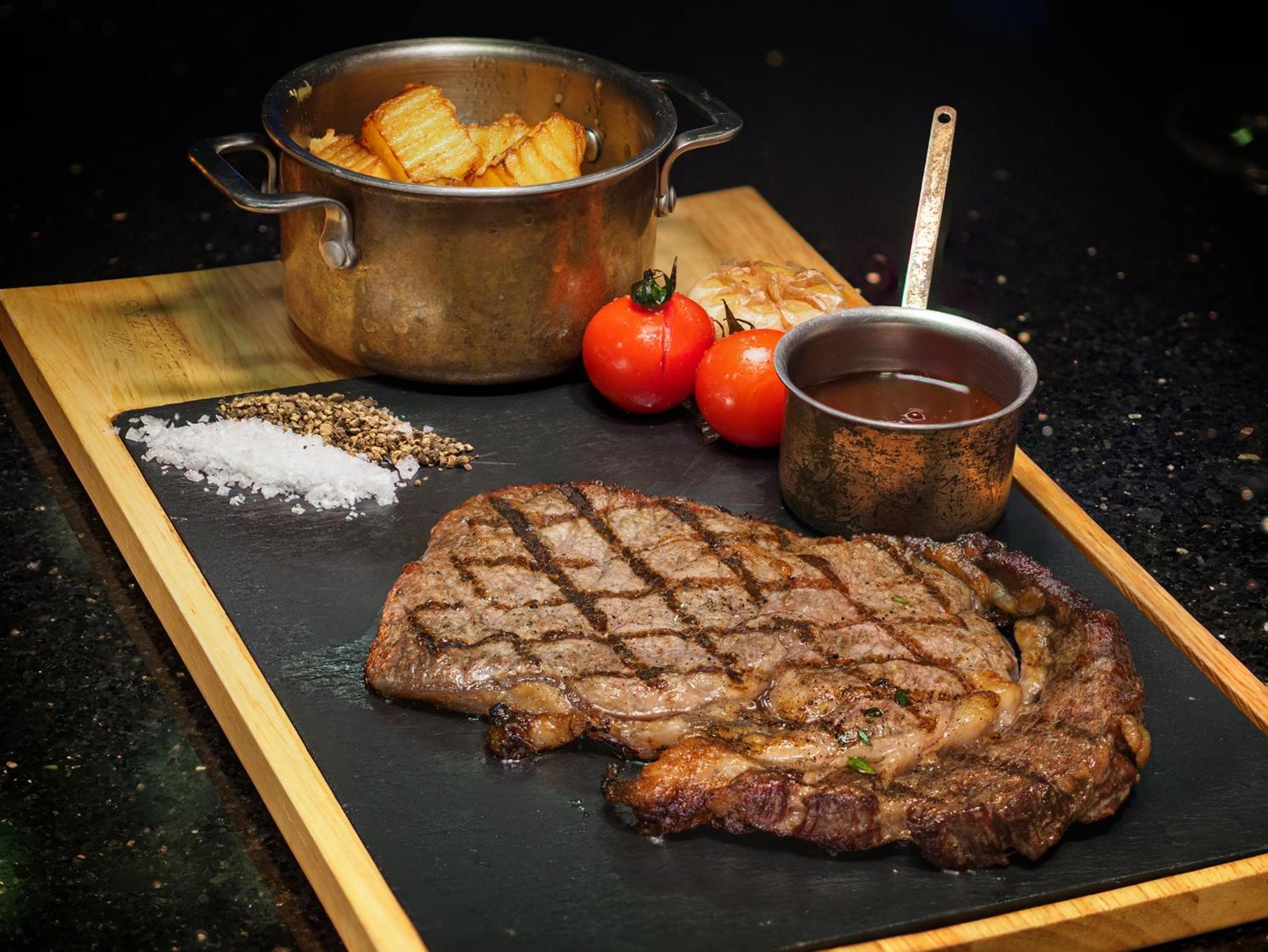 Hotel Muse Bangkok, Autograph Collection Esterno foto A steak prepared with the dry-aging technique